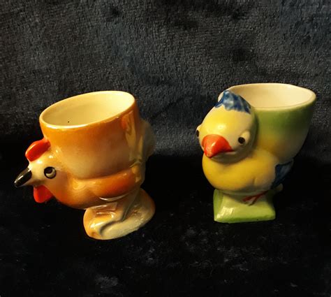 Vintage egg cups - Check out our vintage wood egg cups selection for the very best in unique or custom, …